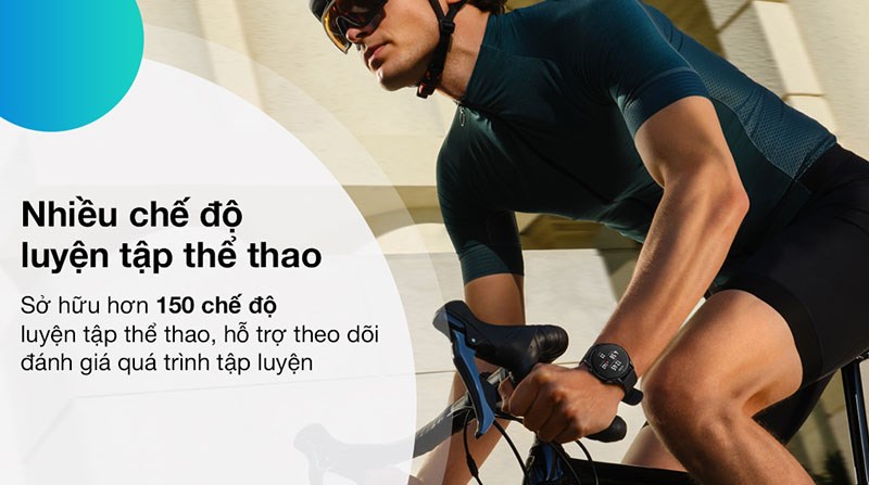 Nhiều chế độ luyện tập thể thao được t&iacute;ch hợp trong chiếc đồng hồ th&ocirc;ng minh