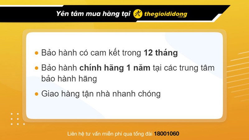 Ch&iacute;nh s&aacute;ch bảo h&agrave;nh tại Thế Giới Di Động