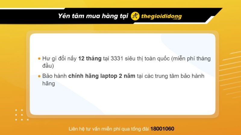 Ch&iacute;nh s&aacute;ch bảo h&agrave;nh tại Thế Giới Di Động