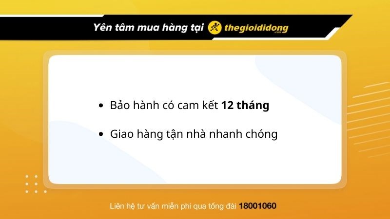 Ch&iacute;nh s&aacute;ch bảo h&agrave;nh tại Thế Giới Di Động