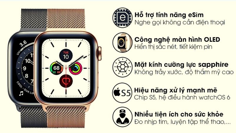 Tổng quan về Apple Watch S5