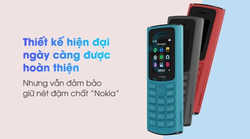 Thiết kế hiên đại, mang đậm phong cách thiết kế của Nokia