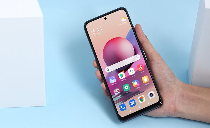 Xiaomi Redmi Note 10S thiết kế sang trong