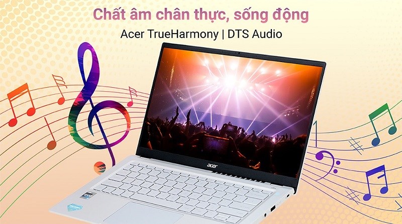 Chất lượng &acirc;m thanh sống động, ch&acirc;n thực