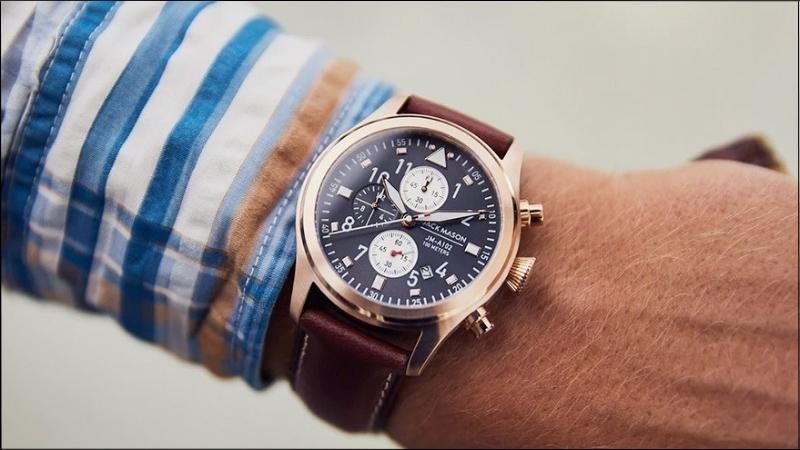 Đồng hồ size 38 d&agrave;nh cho những bạn nam c&oacute; chu vi cổ tay khoảng từ 17cm - 18cm