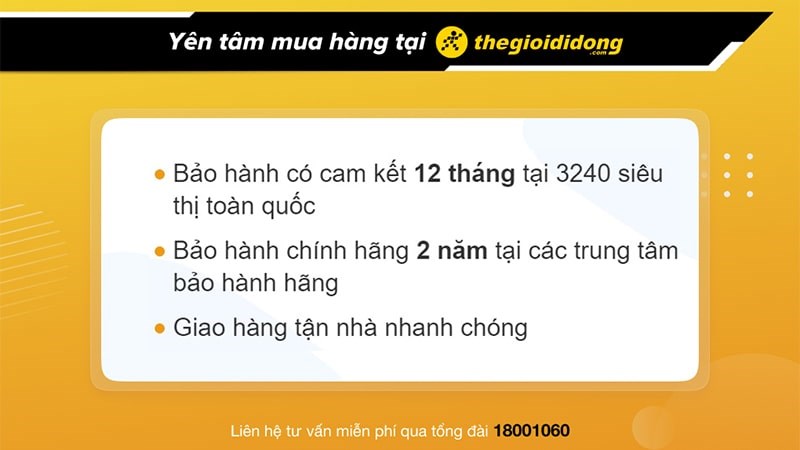 Ch&iacute;nh s&aacute;ch bảo h&agrave;nh hấp dẫn