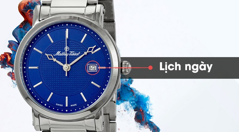 Đồng hồ được t&iacute;ch hợp t&iacute;nh năng &ocirc; lịch ng&agrave;y ngay tại vị tr&iacute; 3 giờ