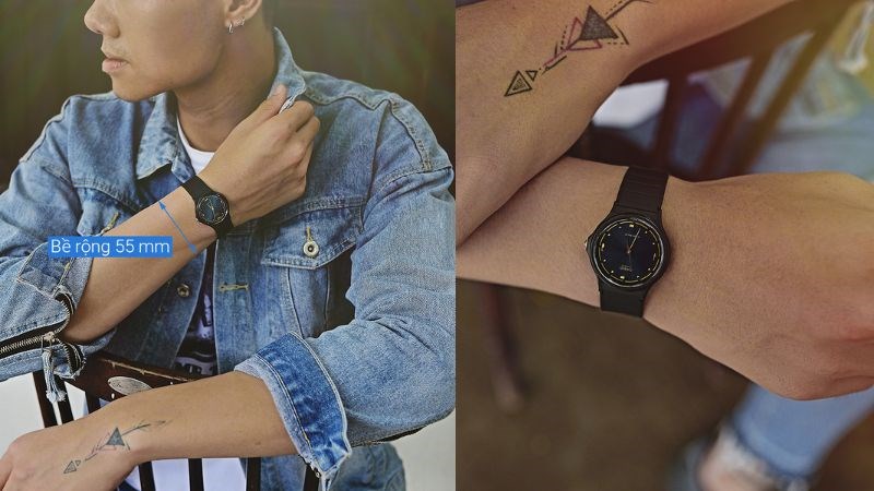 Đồng hồ thiết kế năng động, trẻ trung