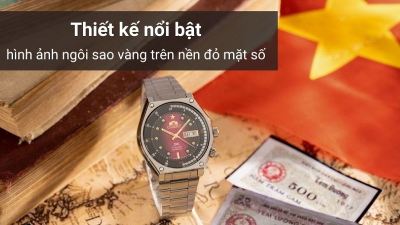 Khung viền sử dụng chất liệu th&eacute;p kh&ocirc;ng gỉ gi&uacute;p bảo vệ đồng hồ khỏi trầy xước