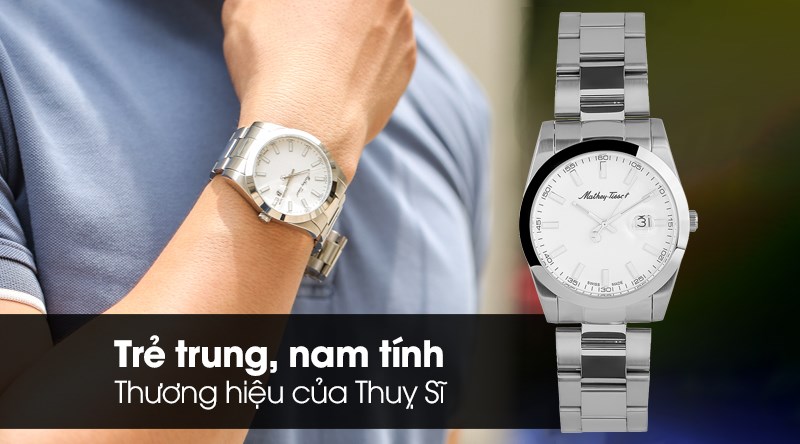 Thiết kế thanh lịch v&agrave; nam t&iacute;nh, to&aacute;t l&ecirc;n vẻ sang trọng cho c&aacute;c qu&yacute; &ocirc;ng khi đeo đồng hồ tr&ecirc;n tay