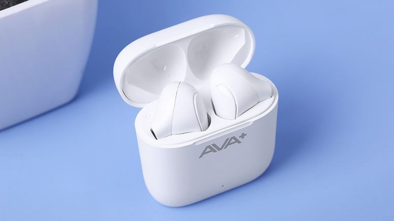 Tai nghe Bluetooth True Wireless AVA+ DS204A-WB Trắng 