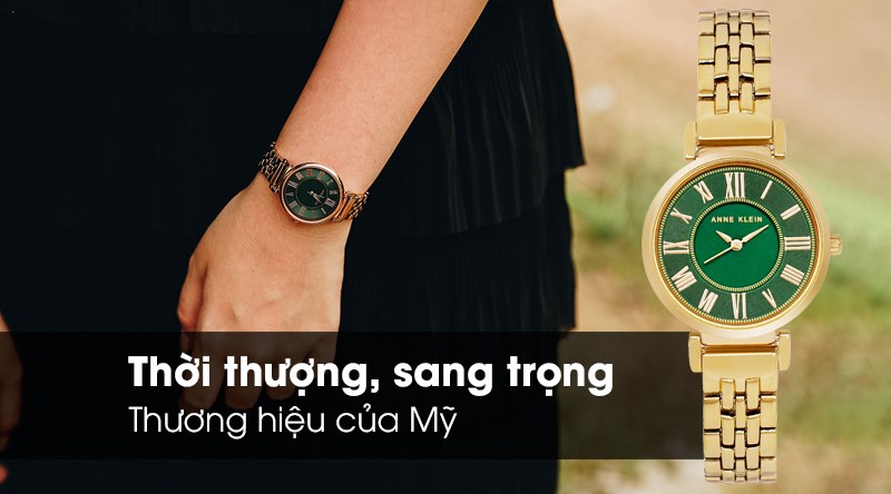 Kiểu d&aacute;ng đồng hồ thời thượng, sang trọng