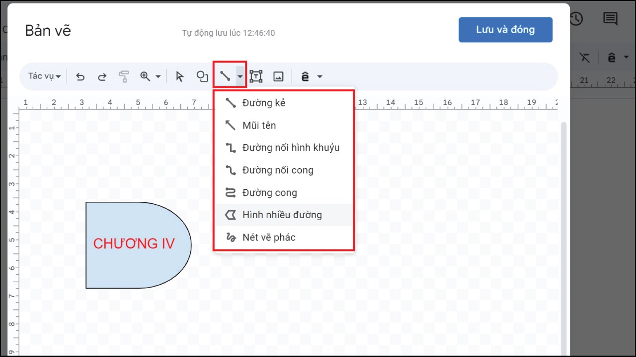 Cách vẽ sơ đồ tư duy trên Google Docs