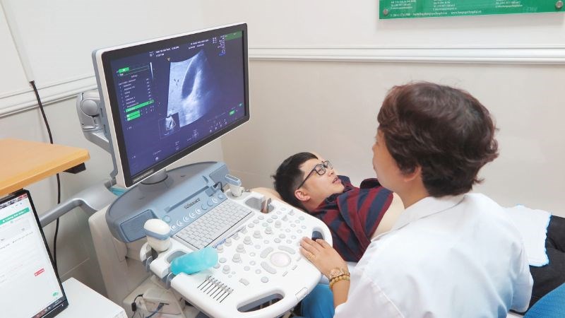 Siêu âm ổ bụng có thể giúp bác sĩ quan sát hình thái gan để chẩn đoán bệnh Siêu âm ổ bụng có thể giúp bác sĩ quan sát hình thái gan để chẩn đoán bệnh