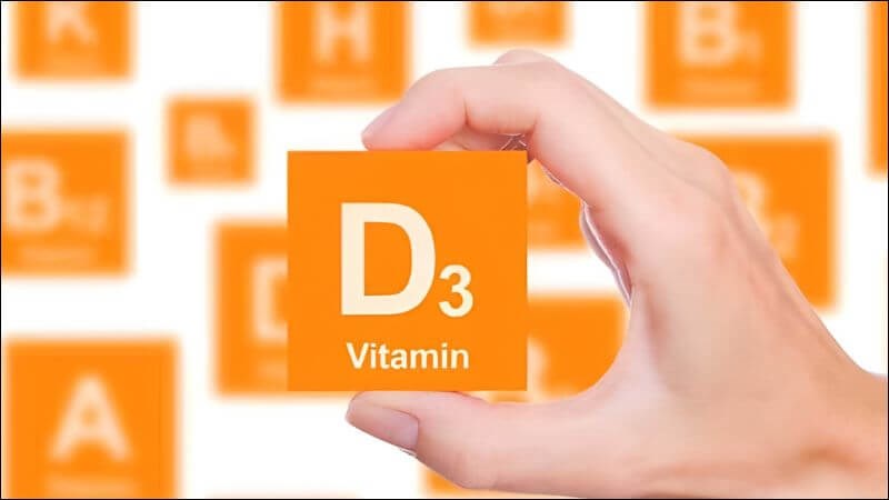 Vitamin D3 l&agrave; một chất dinh dưỡng thiết yếu được t&igrave;m thấy trong &aacute;nh nắng mặt trời hoặc trong một số thực phẩm