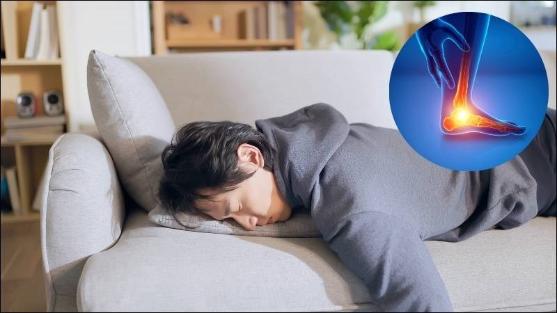 Nhiễm trùng mắt cá chân gây đau, mệt mỏi và sốt