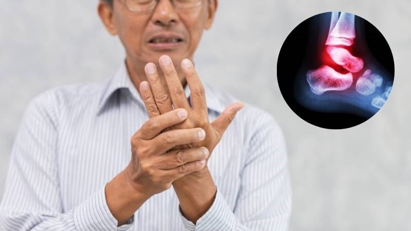 Viêm khớp dạng thấp là một bệnh tự miễn, có thể gây đau mắt cá chân