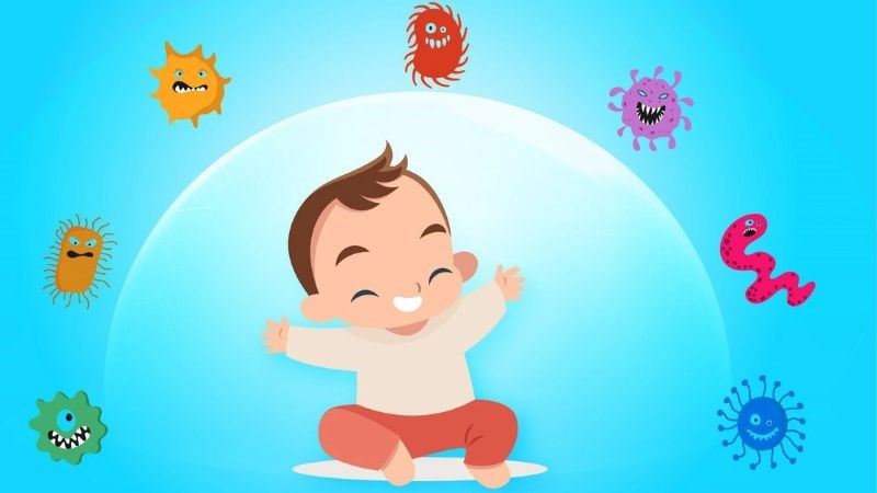 Sữa mẹ chứa nhiều kháng thể tự nhiên cùng các yếu tố miễn dịch khác
