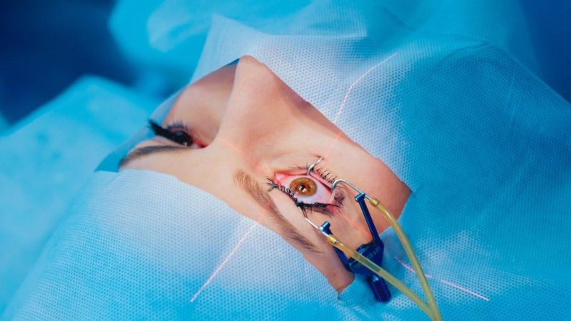 Bác sĩ có thể dùng tia laser để phẫu thuật điều trị viễn thị Bác sĩ có thể dùng tia laser để phẫu thuật điều trị viễn thị