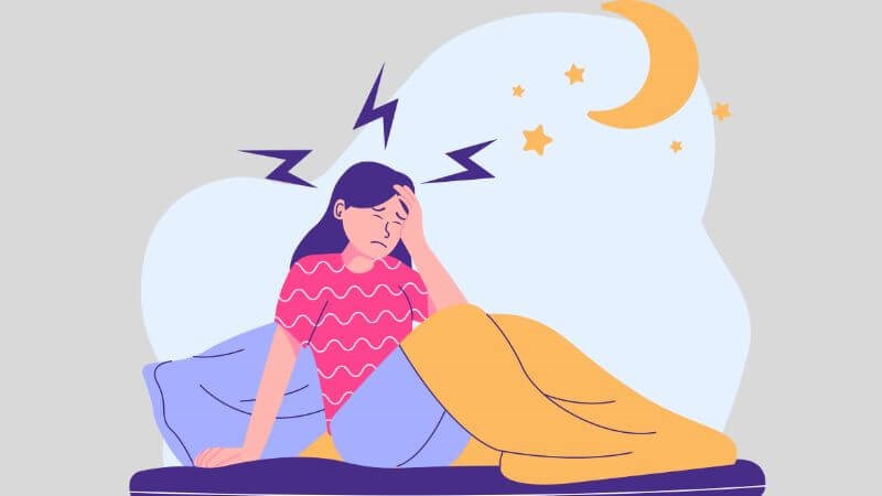 Tiền mãn kinh gây nên tình trạng khó đi vào giấc ngủ ở phụ nữ trung niên
