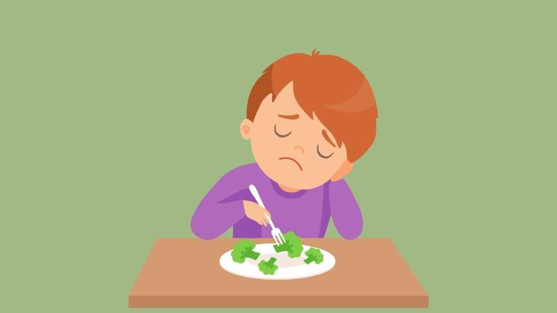 Trẻ biếng ăn là một trong những nguyên nhân gây suy dinh dưỡng