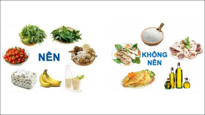 Người bệnh tăng huyết áp không nên ăn đồ nhiều muối, dầu mỡ Người bệnh tăng huyết áp không nên ăn đồ nhiều muối, dầu mỡ