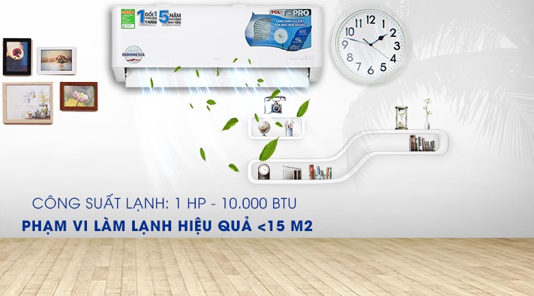 Máy lạnh TCL Inverter 1 HP TAC-10CSD/TPG11 Máy lạnh TCL Inverter 1 HP TAC-10CSD/TPG11