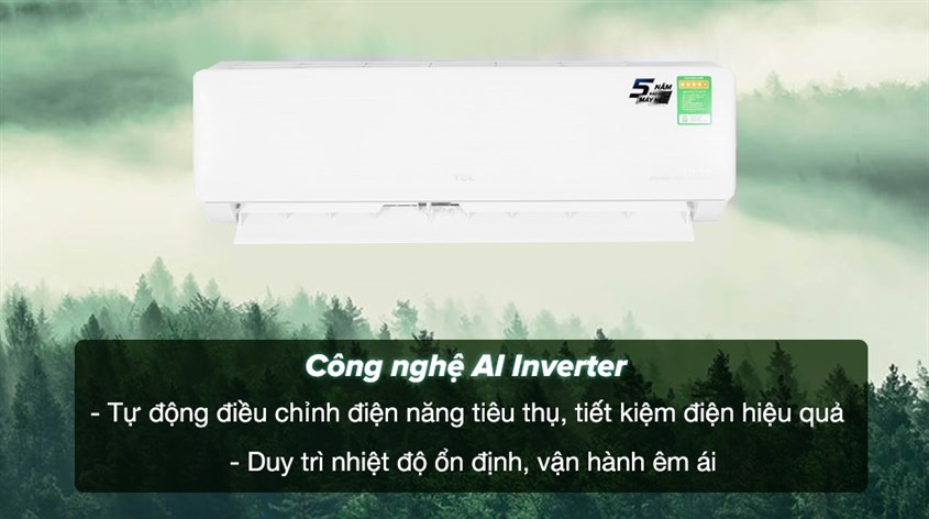 Máy lạnh TCL Inverter 1 HP TAC-09CSD/XAB1I Máy lạnh TCL Inverter 1 HP TAC-09CSD/XAB1I