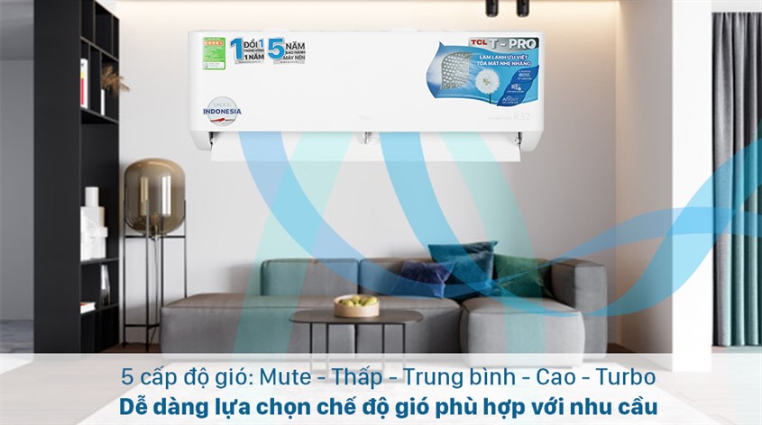 Máy lạnh TCL Inverter 1.5 HP TAC-13CSD/TPG11 Máy lạnh TCL Inverter 1.5 HP TAC-13CSD/TPG11