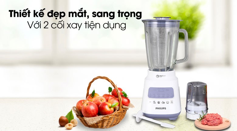 Máy xay sinh tố đa năng Philips HR2222/00 thương hiệu uy tín