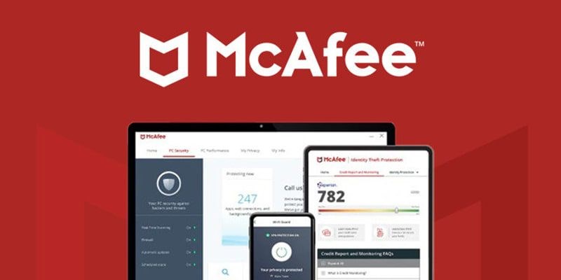 McAfee AntiVirus Plus cung cấp lớp bảo vệ tuyệt vời chống lại phần mềm độc hại