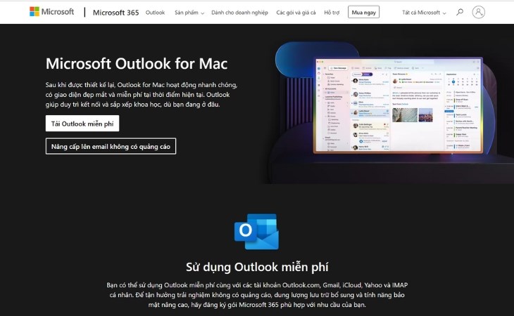 Bạn truy cập vào website Microsoft Store để tải Outlook