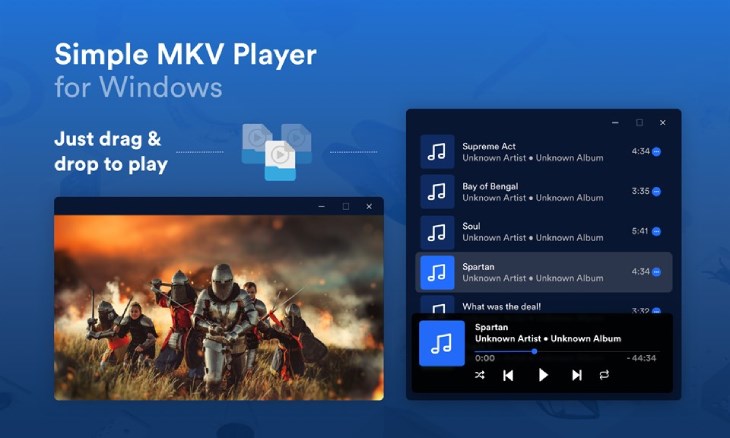 MKV Player là phần mềm xem phim, nghe nhạc nói chung khá tuyệt nhất là trên Windows