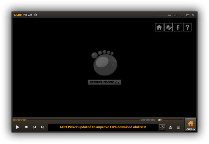 GOM Media Player hỗ trợ phát mọi tệp tin đa phương tiện từ Internet với nhiều định dạng khác nhau