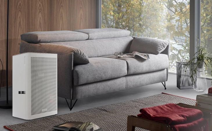 Máy lọc không khí Samsung AX32BG3100GBSV 41W có 3 mức độ lọc thấp - trung bình - cao, tùy vào tình trạng chất lượng không khí