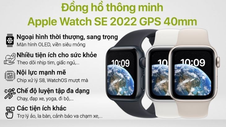 Apple Watch SE 2022 GPS 40mm Apple Watch SE 2022 GPS 40mm