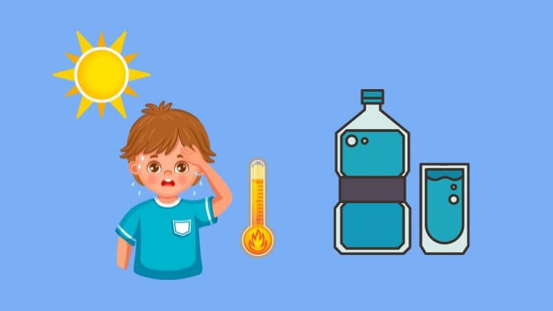 Khát nước là triệu chứng thường gặp của mất nước Khát nước là triệu chứng thường gặp của mất nước