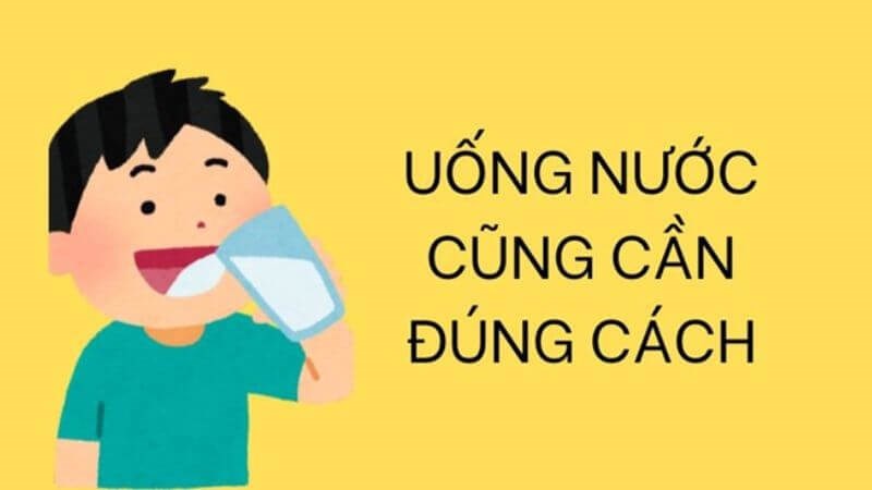 Nhu cầu nước hàng ngày thay đổi tùy theo cân nặng và lượng mồ hôi của mỗi người