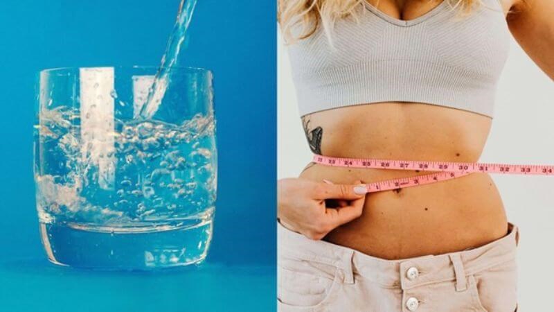 Uống nước có thể giúp tăng cường trao đổi chất và giảm cảm giác thèm ăn