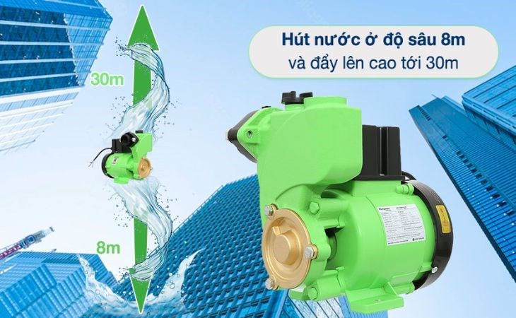 Bạn hãy mua máy bơm nước chân không Kangaroo KGWP125 125W ở địa chỉ uy tín để đảm bảo chất lượng