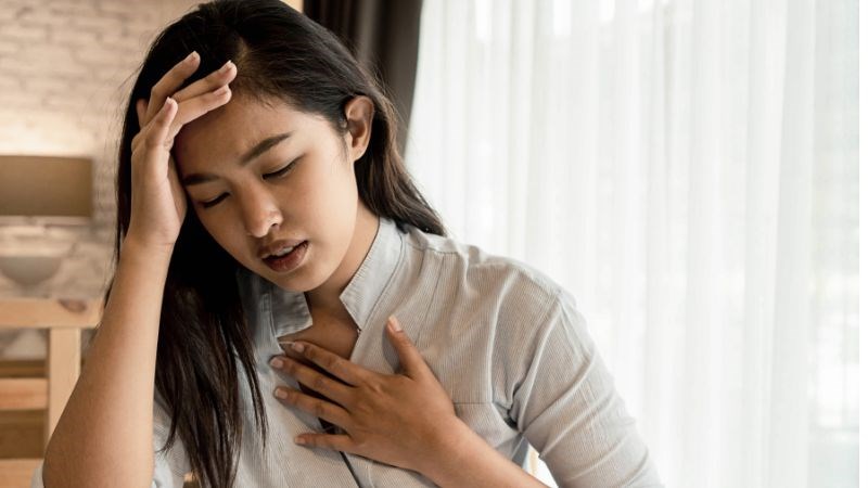 Phụ nữ thường cảm thấy khó thở trong thai kỳ