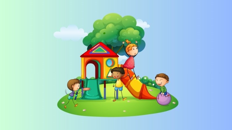 Hoạt động ngoài trời giúp trẻ được tiếp xúc nhiều với ánh nắng tự nhiên