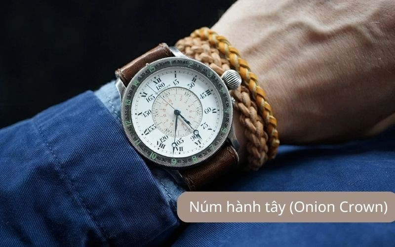 H&igrave;nh dạng của n&uacute;m rất phổ biến tr&ecirc;n đồng hồ bỏ t&uacute;i