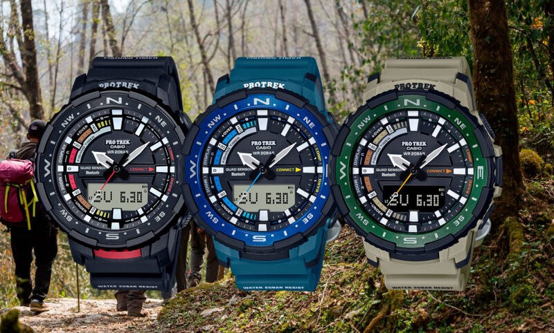 Đồng hồ CASIO PROTREK c&oacute; phong c&aacute;ch mạnh mẽ, nam t&iacute;nh