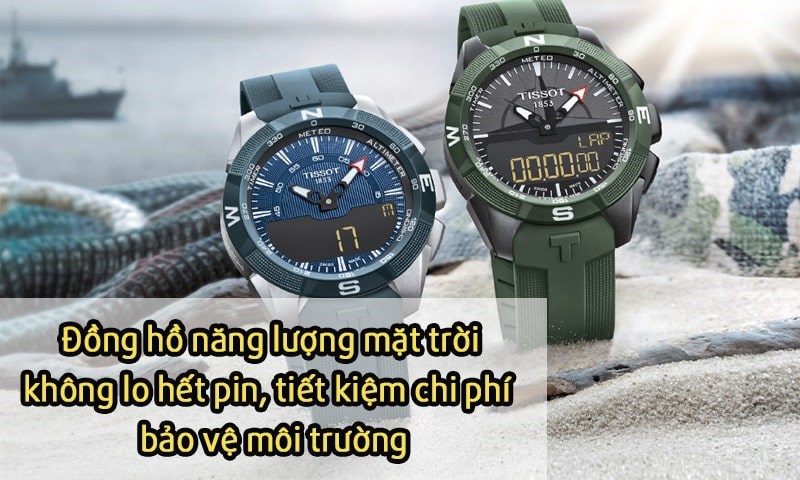 Đặc điểm của đồng hồ đeo tay sử dụng năng lượng mặt trời