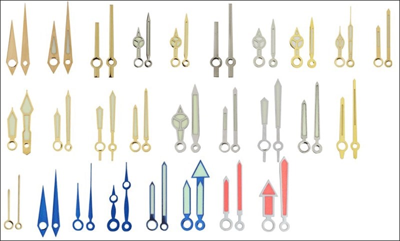 Sự thay đổi về kim đồng hồ