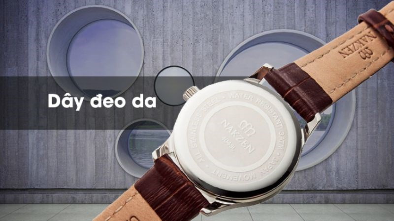 Dây đồng hồ nhẹ nhàng, êm ái, ôm sát cổ tay, cảm giác dễ chịu Dây đồng hồ nhẹ nhàng, êm ái, ôm sát cổ tay, cảm giác dễ chịu