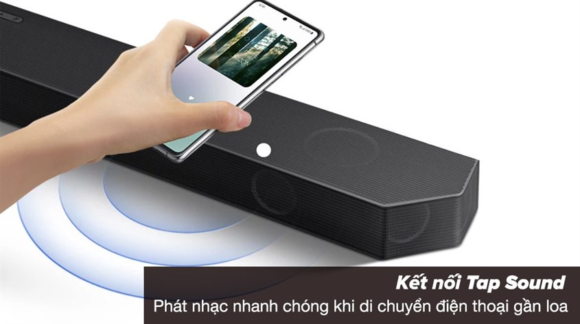 Loa Thanh Samsung HW-Q700D/XV 320W kết nối bluetooth dễ dàng qua Tap Sound