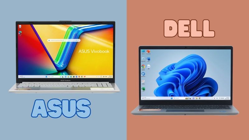 ASUS v&agrave; Dell đều c&oacute; những đặc điểm ri&ecirc;ng ph&ugrave; hợp với nhu cầu của từng đối tượng