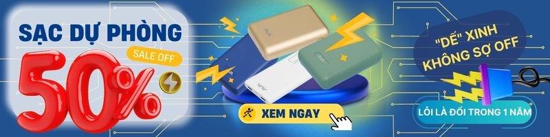 Sale OFF 50% sạc dự ph&ograve;ng - 